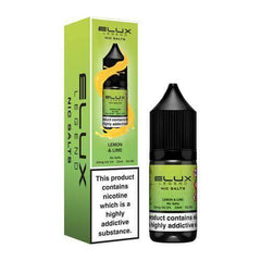 Elux Legend Nic Salt LEMON & LIME NIC SALT 10ML - Click & Vape