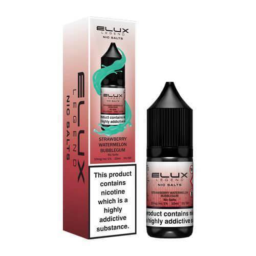 Elux Legend Nic Salt STRAWBERRY WATERMELON BUBBLEGUM 10ML - Click & Vape