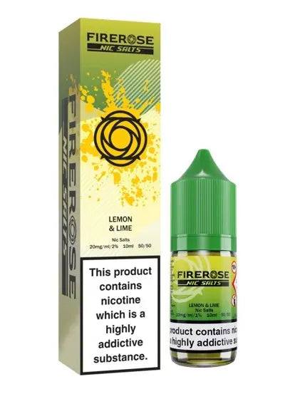 Firerose 5000 salt - Lemon & Lime - 10ml - Click & Vape