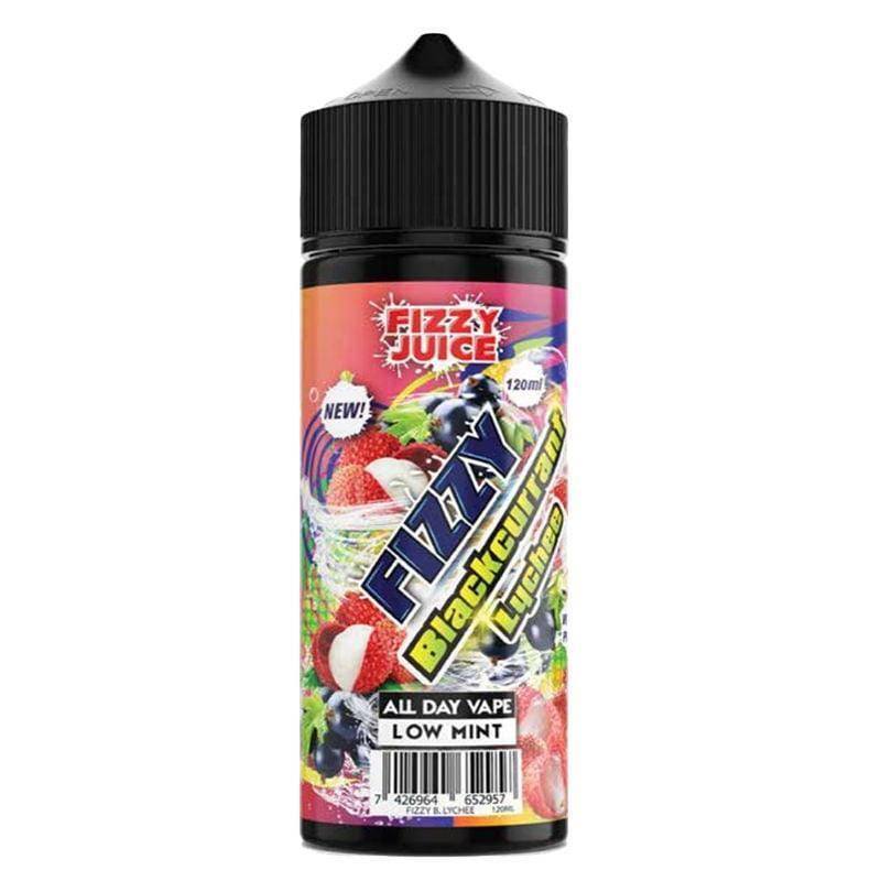 FIZZY JUICE BLACKCURRANT LYCHEE 0MG 100ML SHORT FILL - Click & Vape