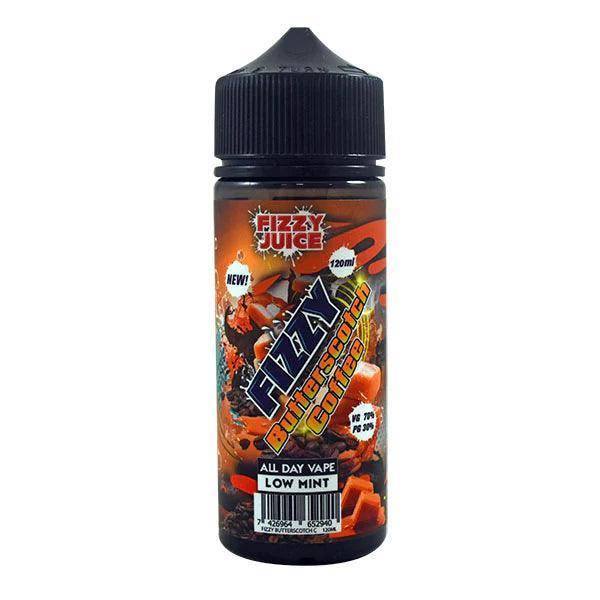 FIZZY JUICE BUTTERSCOTCH COFFEE 0MG 100ML SHORT FILL - Click & Vape