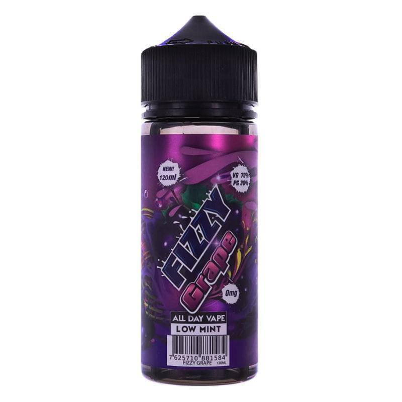 FIZZY JUICE GRAPE 0MG 100ML SHORT FILL - Click & Vape