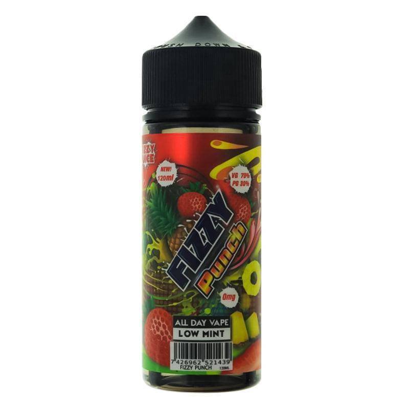 FIZZY JUICE PUNCH 0MG 100ML SHORT FILL - Click & Vape