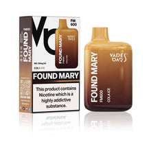 Load image into Gallery viewer, Found Mary FM600 Cola Ice Disposable Vape - Click &amp; Vape