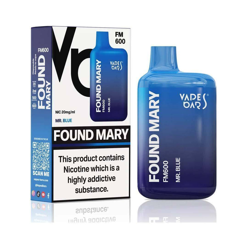  Found Mary FM600 Mr Blue Disposable Vape