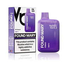 Load image into Gallery viewer, Found Mary FM600 Vimto Disposable Vape - Click &amp; Vape