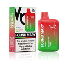 Load image into Gallery viewer, Found Mary FM600 Waterlemon Freeze Disposable Vape - Click &amp; Vape