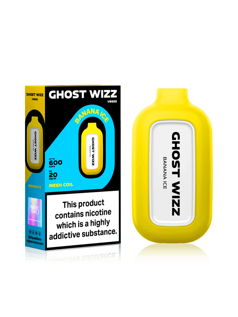  GHOST WIZZ BANANA ICE Disposable Vape