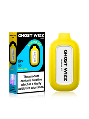 GHOST WIZZ BANANA ICE Disposable Vape - Click & Vape