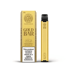 GOLD BAR PEACH MANGO WATERMELON Disposable Vape - Click & Vape