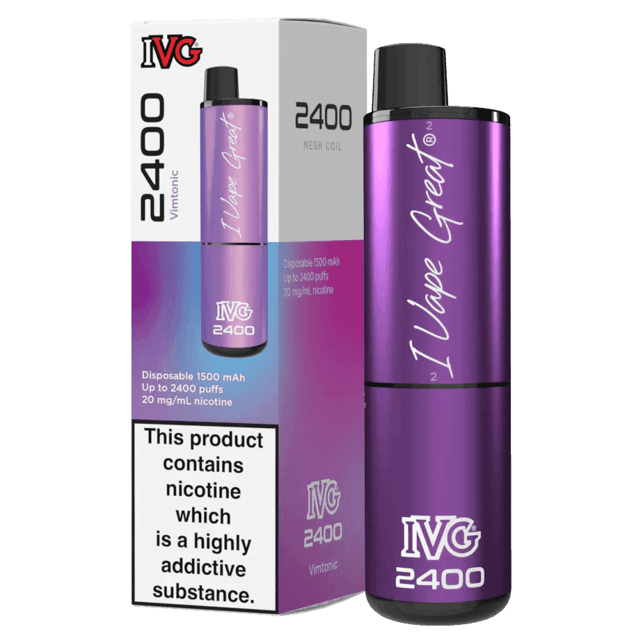 IVG 2400 VIMTONIC Disposable Vape - Click & Vape