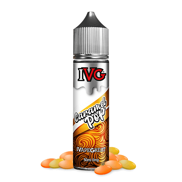 IVG Juice 50ML Shortfill Caramel Pop - Click & Vape