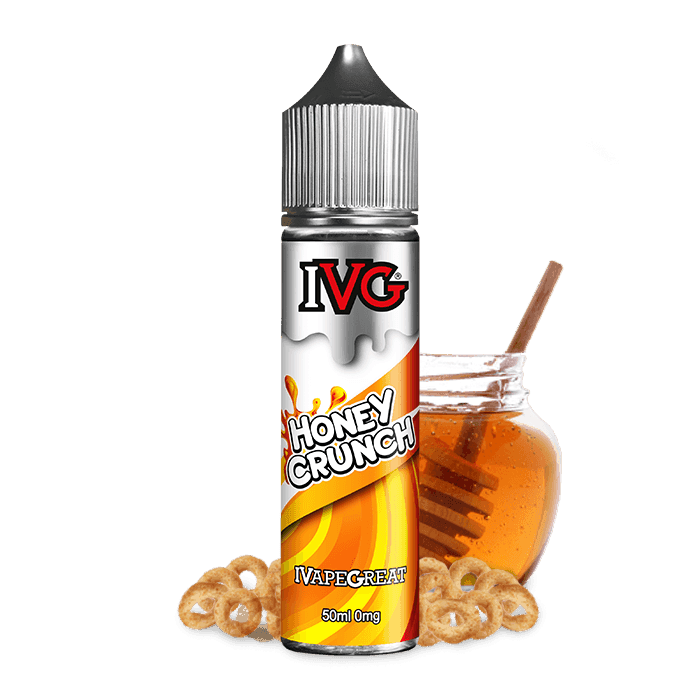 IVG Juice 50ML Shortfill Honey Crunch - Click & Vape