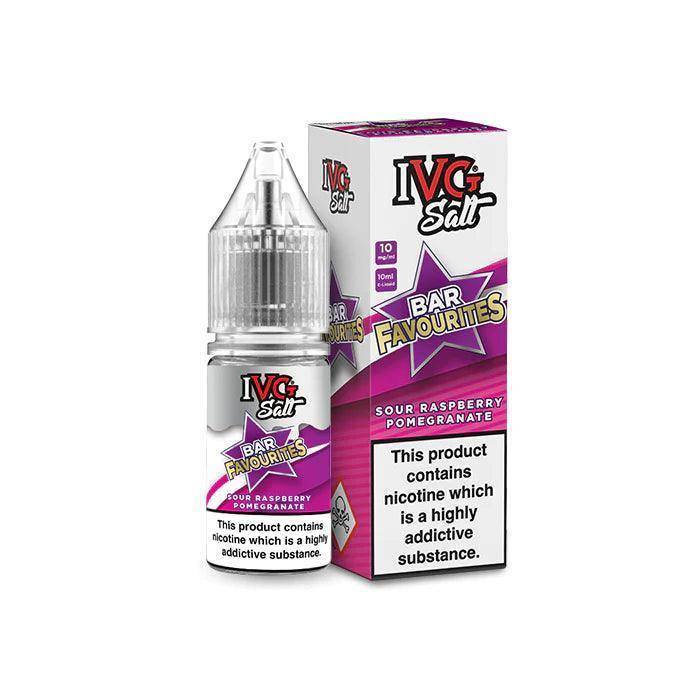 IVG SALT SOUR RASPBERRY POMEGRANATE 10/20MG - Click & Vape