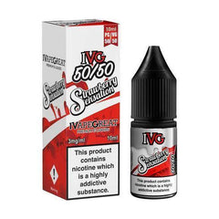 IVG STRAWBERRY SENSATION 50/50 10ML - Click & Vape