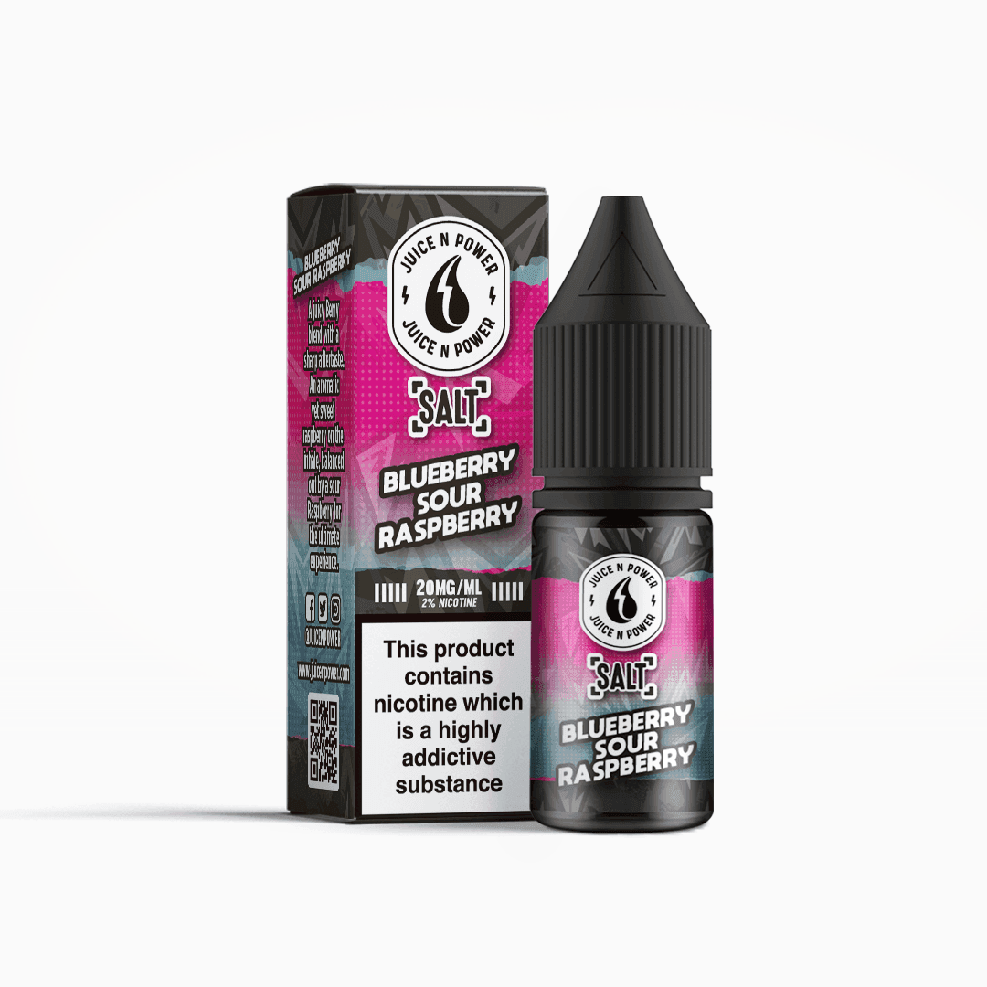 JNP SALT BLUEBERRY SOUR RASPBERRY 10/20MG - Click & Vape