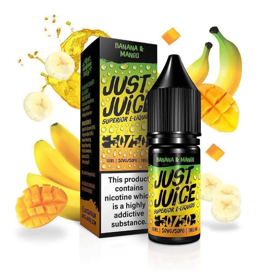 JUST JUICE 50/50 BANANA MANGO - Click & Vape