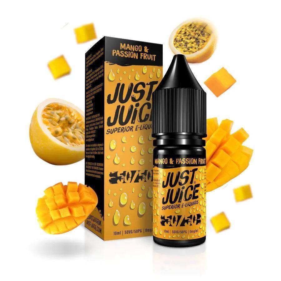 JUST JUICE 50/50 MANGO PASSION FRUIT - Click & Vape