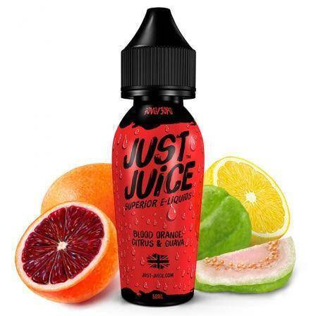 JUST JUICE BLOOD ORANGE, CITRUS AND GUAVA 50ML - Click & Vape