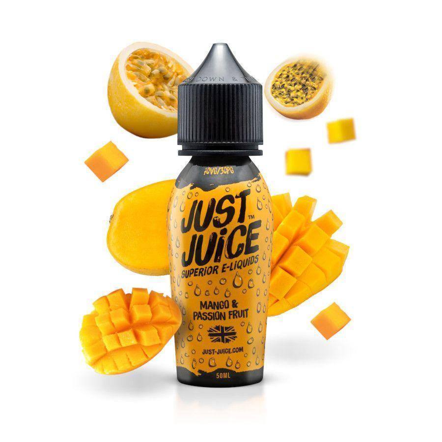 JUST JUICE MANGO & PASSION FRUIT 50ML - Click & Vape