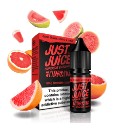 JUST JUICE SALT BLOOD ORANGE, CITRUS & GUAVA 5/10/20MG - Click & Vape