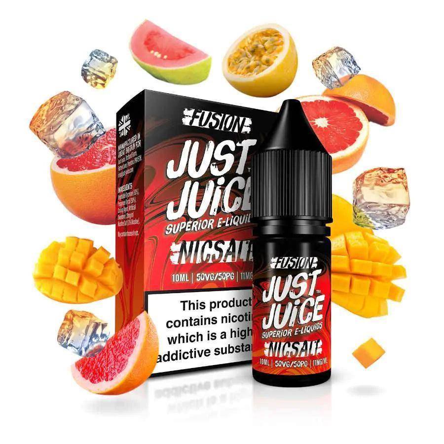 JUST JUICE SALT MANGO & BLOOD ORANGE ON ICE 5/10/20MG - Click & Vape