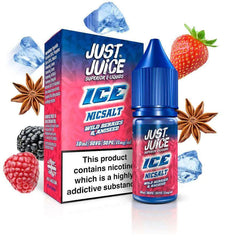 JUST JUICE SALT WILD BERRIES AND ANISEED 10ML - Click & Vape