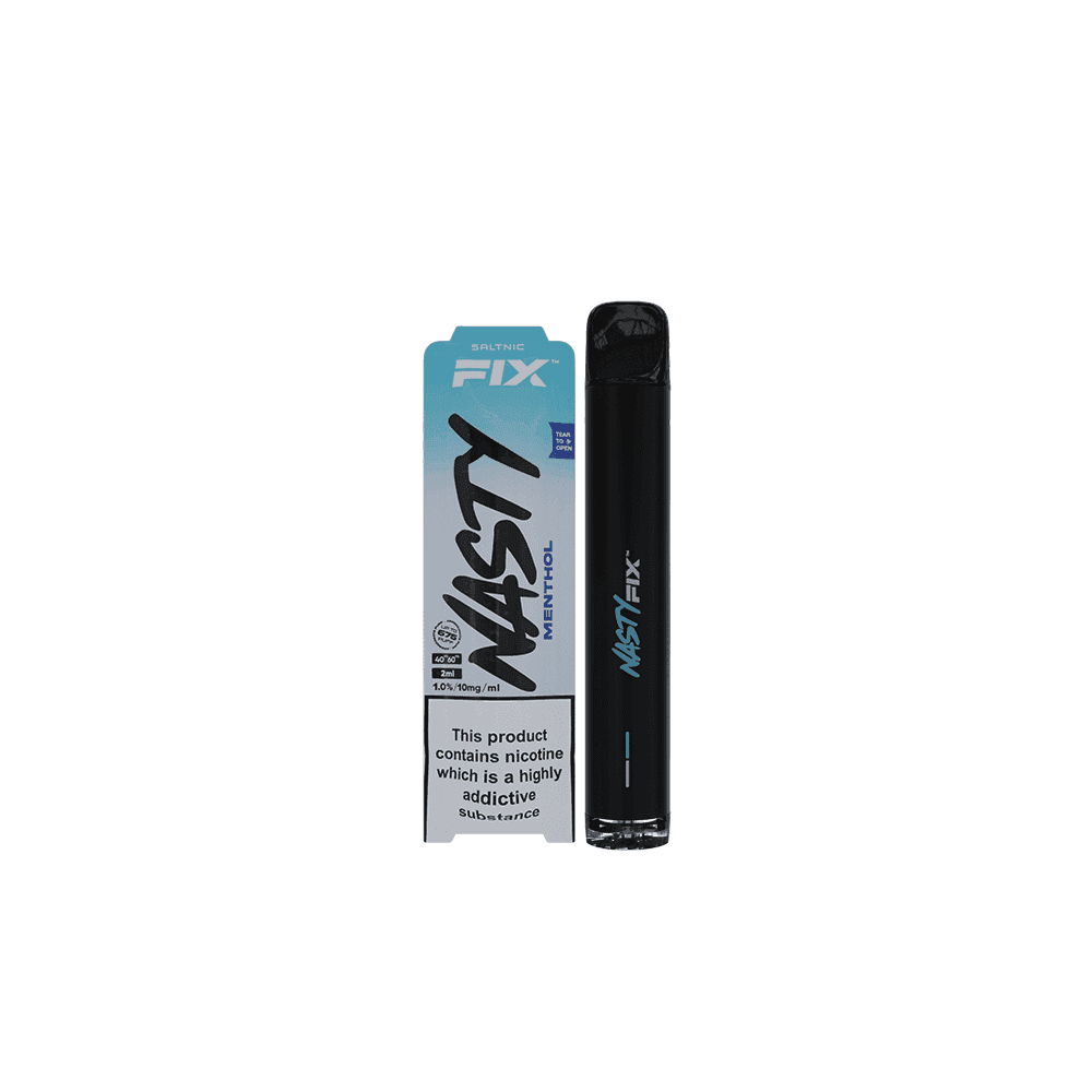 NASTY FIX MENTHOL 10/20MG Disposable Vape - Click & Vape