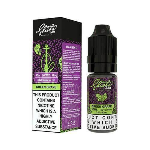 NASTY JUICE SALT GREEN GRAPE 10MG - Click & Vape