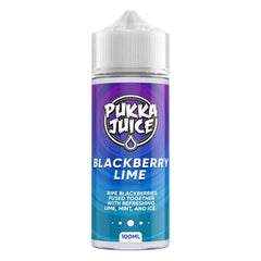 PUKKA JUICE BLACKBERRY LIME 100ML - Click & Vape