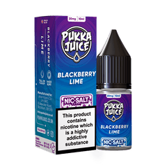 PUKKA JUICE NIC SALT BLACKBERRY LIME 10/20MG - Click & Vape