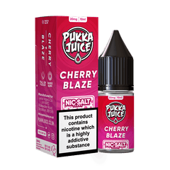 PUKKA JUICE NIC SALT CHERRY BLAZE 10/20MG - Click & Vape