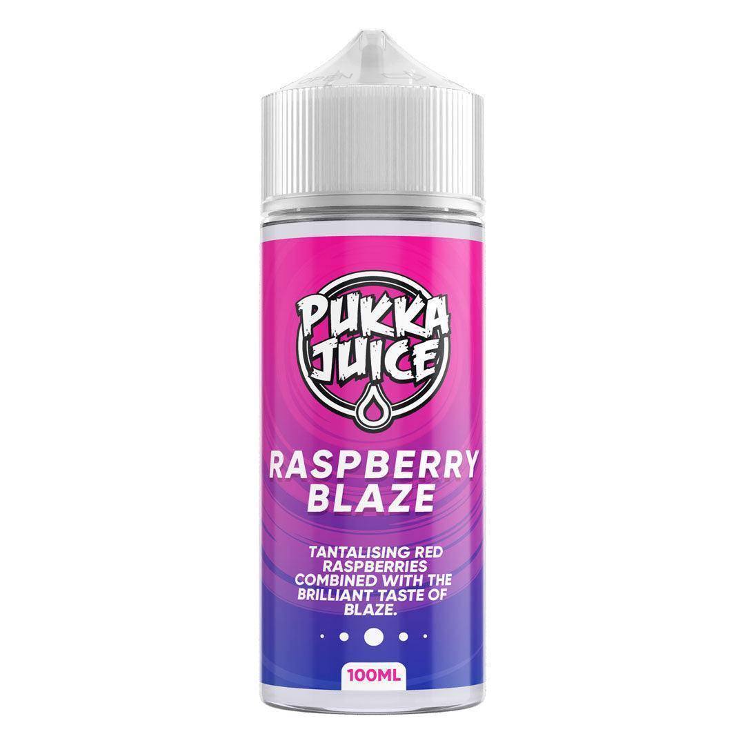 PUKKA JUICE RASPBERRY BLAZE 100ML - Click & Vape