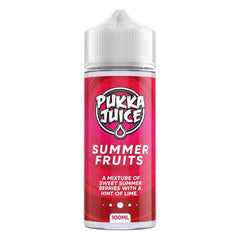 PUKKA JUICE SUMMER FRUITS 100ML - Click & Vape