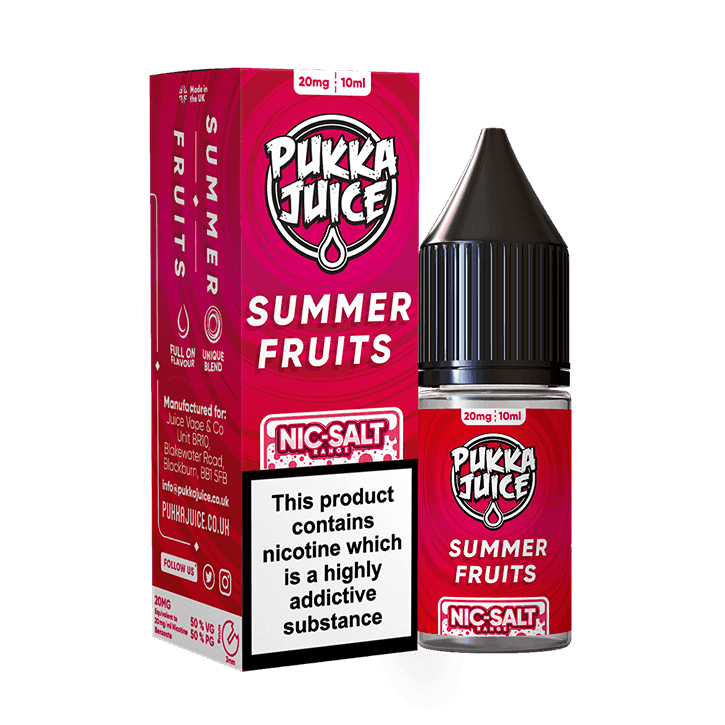 PUKKA JUICE SUMMER FRUITS 10/20MG - Click & Vape