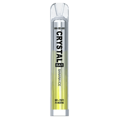 SKE CRYSTAL BAR 600 BANANA ICE Disposable Vape - Click & Vape