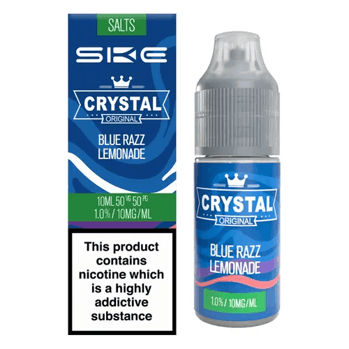 SKE Crystal Original 10ml Nic Salts BLUE RAZZ LEMONADE - Click & Vape