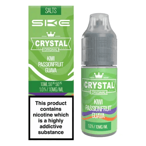 SKE Crystal Original 10ml Nic Salts KIWI PASSIONFRUIT GUAVA - Click & Vape