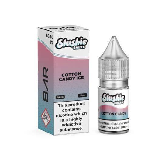 SLUSHIE SALT COTTON CANDY ICE 10/20MG - Click & Vape