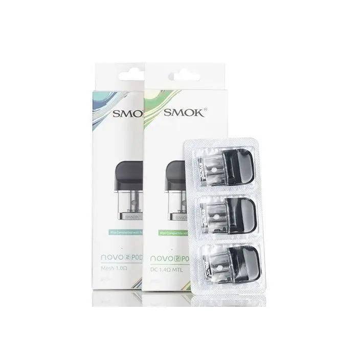 Smok NOVO 2 Replacement Clear Pod (3 Pack) - Click & Vape