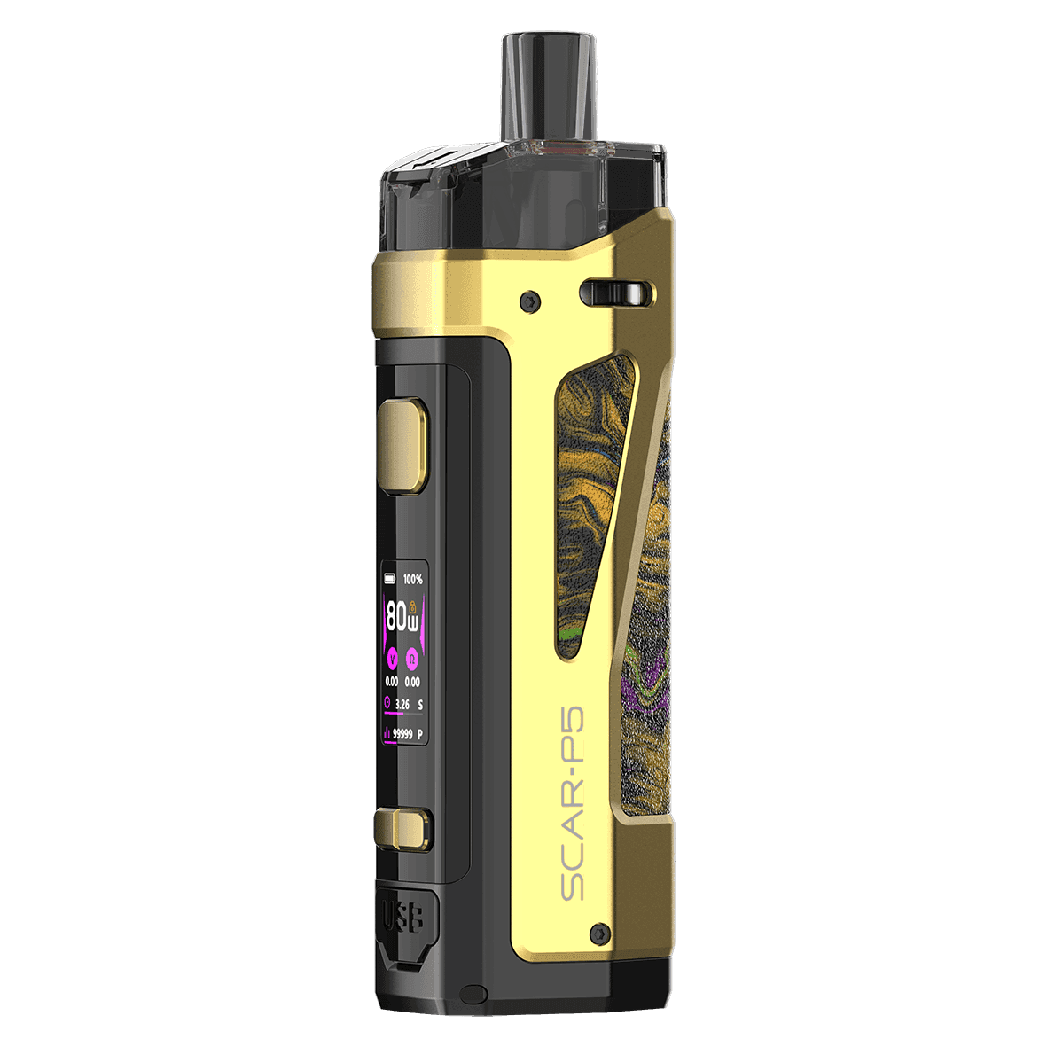 SMOK SCAR P3 POD FLUID GOLD - Click & Vape