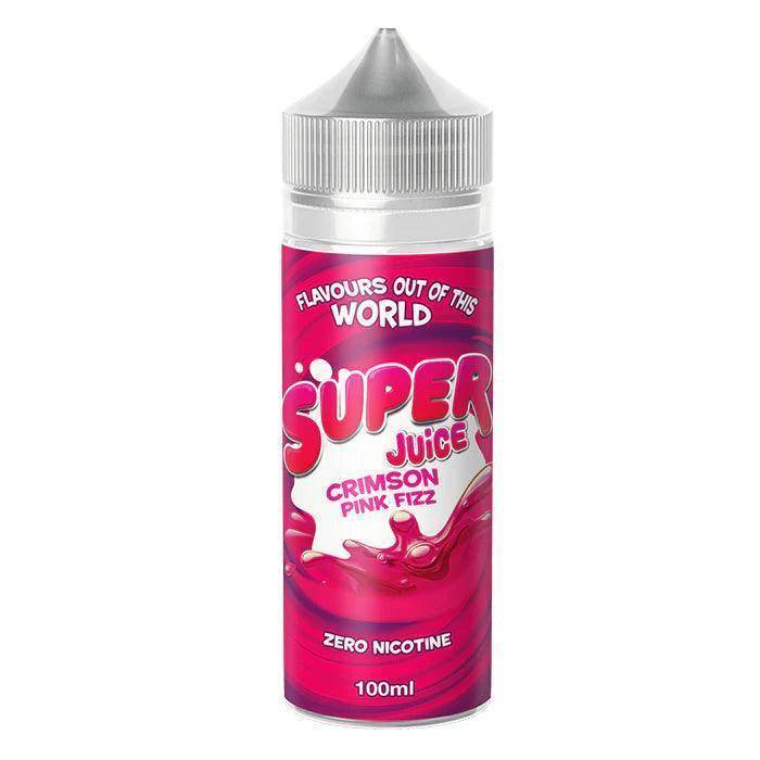 SUPER JUICE CRIMSON PINK FIZZ 0MG 100ML SHORTFILL - Click & Vape