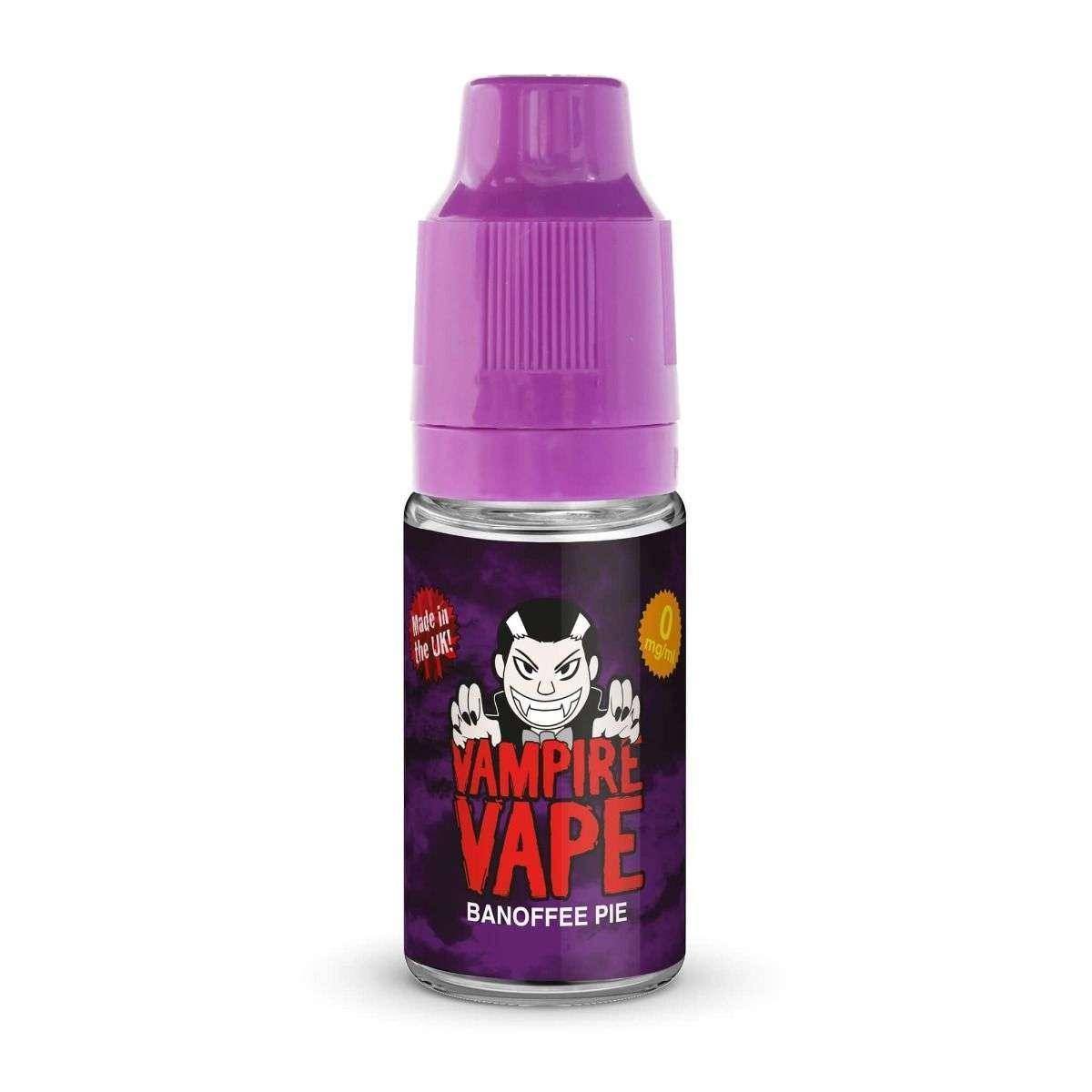 Vampire Vape E Liquid Banoffee Pie 10ml - Click & Vape