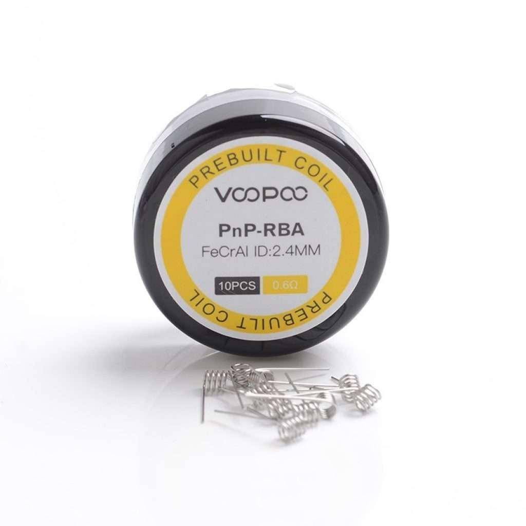 VooPoo PnP-RBA Pre Built Coils - Click & Vape