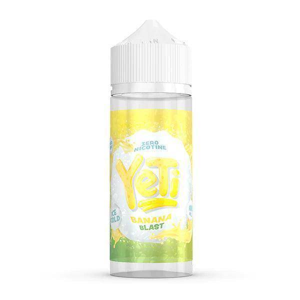 YETI BANANA BLAST 0MG 100ML SHORTFILL - Click & Vape