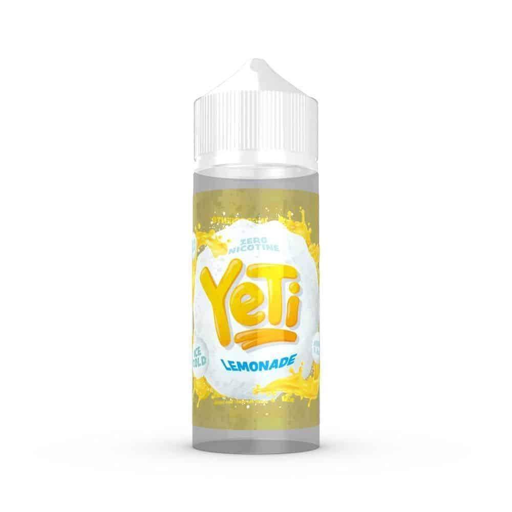 YETI LEMONADE 0MG 100ML SHORTFILL - Click & Vape