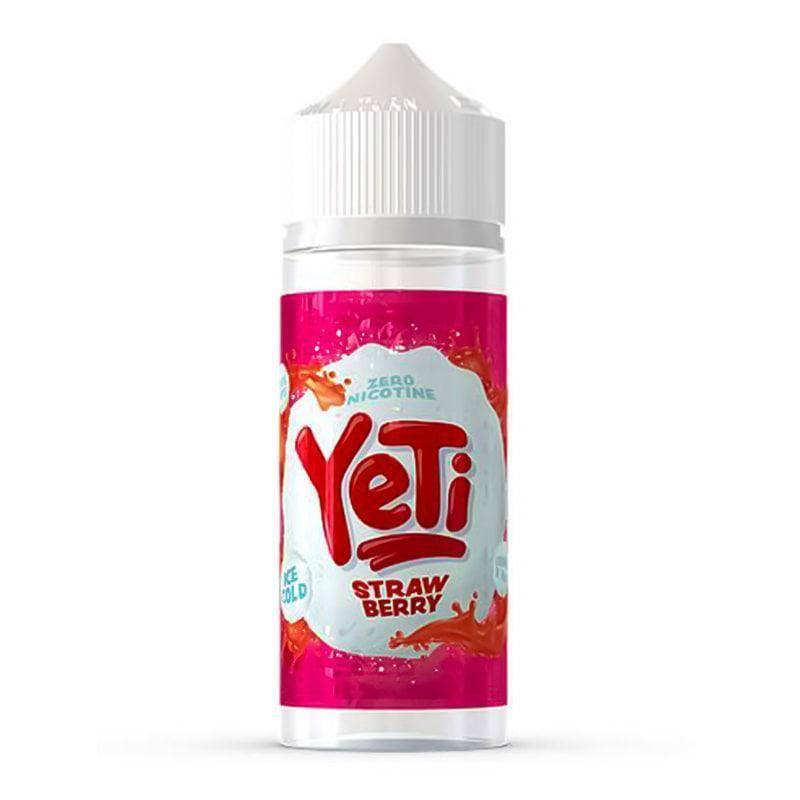 YETI STRAWBERRY 0MG 100ML SHORTFILL - Click & Vape