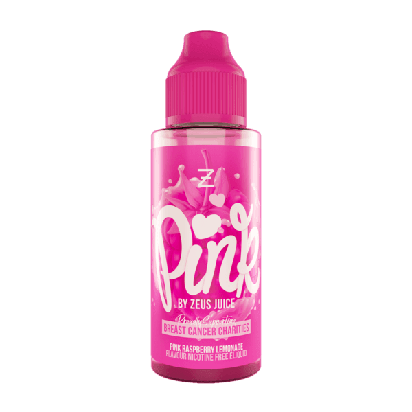 Zeus Juice E Liquid - Pink Raspberry Lemonade - 100ml - Click & Vape